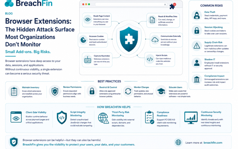Browser Extensions: The Hidden Attack Surface Most Organizations Don’t Monitor
