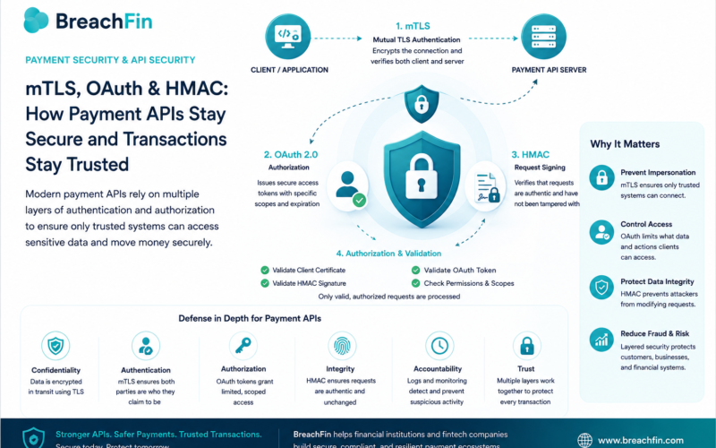 How Payment APIs Stay Secure: Understanding mTLS, OAuth 2.0, and HMAC Authentication