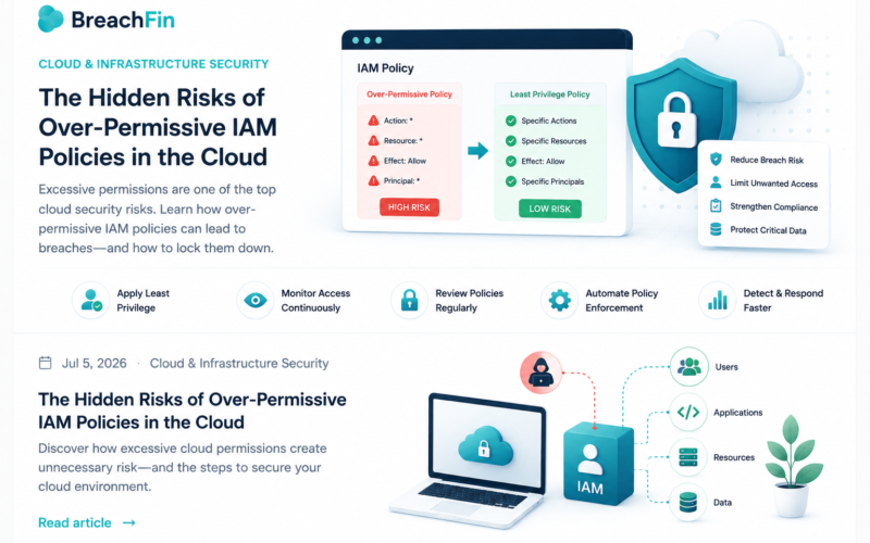 The Hidden Risks of Over-Permissive IAM Policies in the Cloud